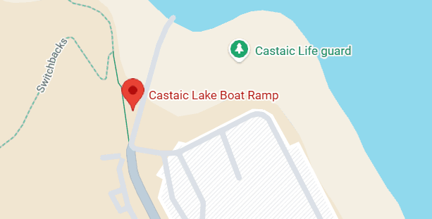 Castaic Lake Map